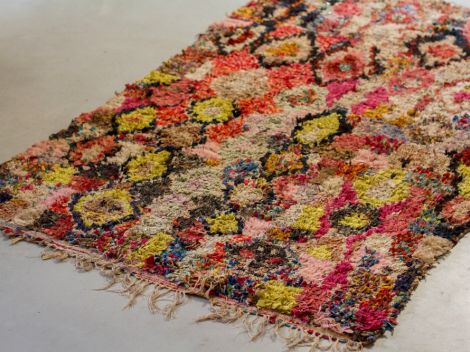 LE TAPIS BOUCHEROUITE LA VIE EN ROSE