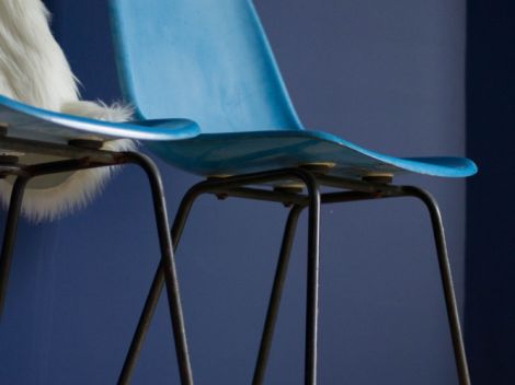 LES CHAISES BLEU AQUATIQUE