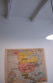 LA CARTE DE L'AMERIQUE DU NORD VIDAL-LABLACHE