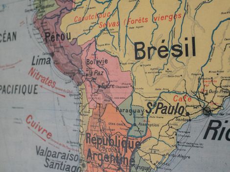 LA CARTE DE GEO AMERIQUE DU SUD