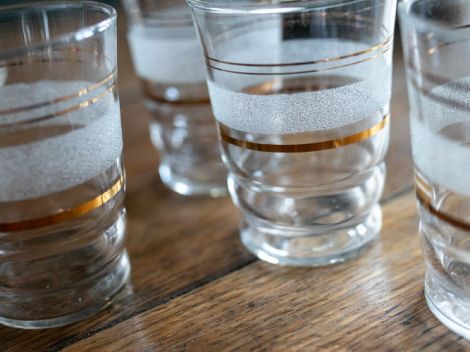 LES VERRES GRANITES BLANCS