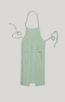 LE TABLIER CLASSIQUE EN LIN BRUT FRANCAIS