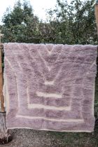 LE TAPIS MAROCAIN "MAUVE"
