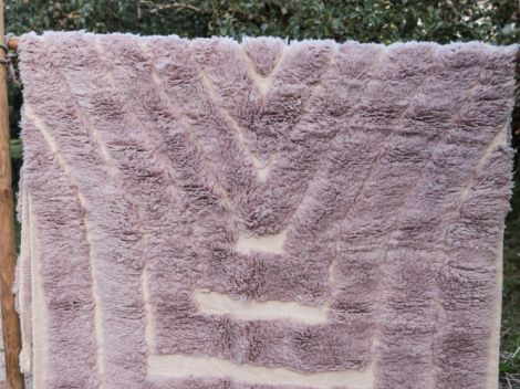 LE TAPIS MAROCAIN "MAUVE"